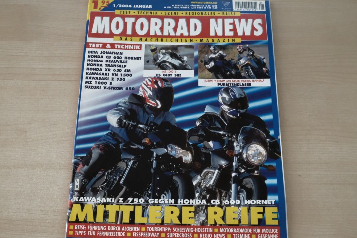 Motorrad News 01/2004